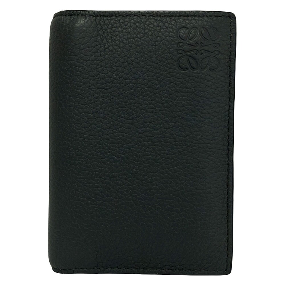 Loewe Dark Gray Leather Card Case #358427L56B